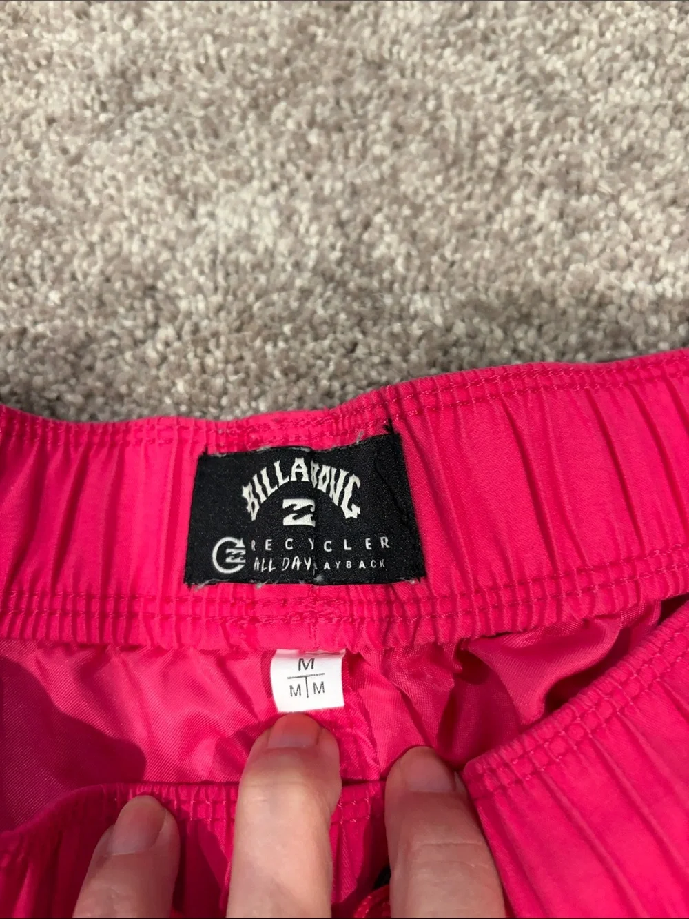 Billabong Hot Pink Men's Swim Trunks